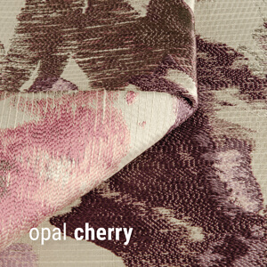 Stoffmuster Opal Cherry