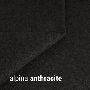 Stoffmuster Alpina Anthracite